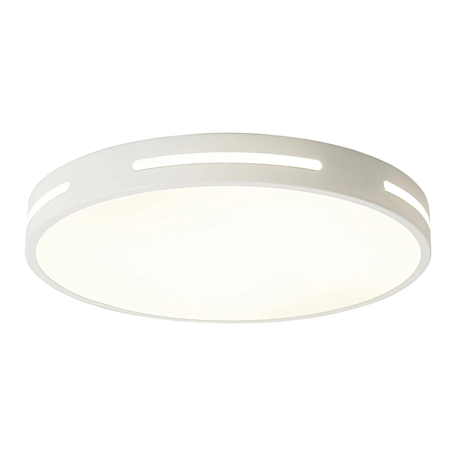 1-Light Acrylic LED Flush Mount Lighting