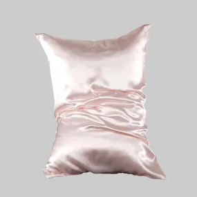 100% mulberry silk pillowcase 19 momme - Pink - Dropshipping