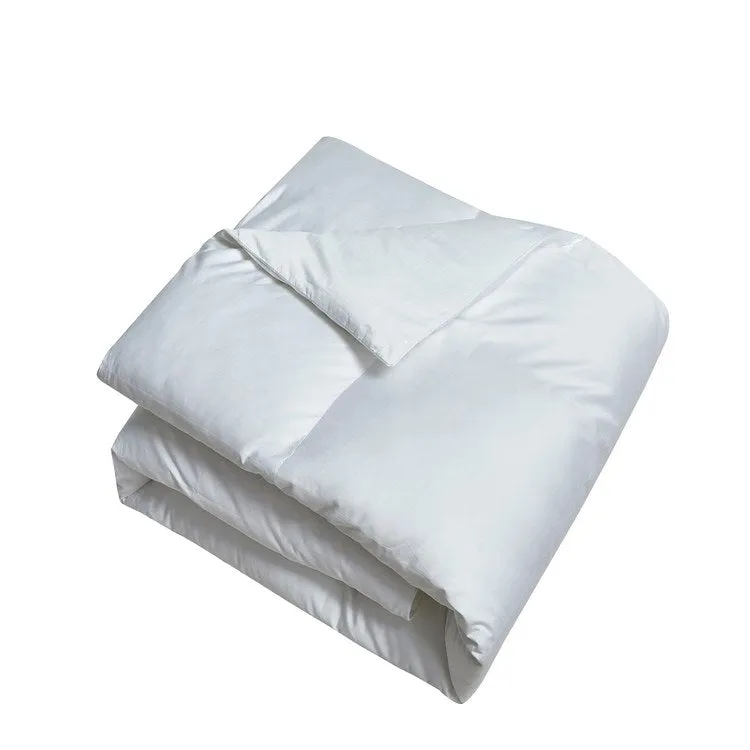 1000 Thread Count Cotton DuraLOFT Down Alternative Extra-Warmth King Comforter - White