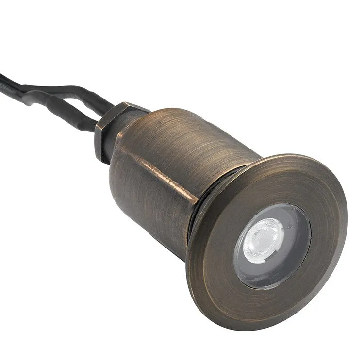 12-Volt MR8 Recessed In-Ground Basic Trim Light