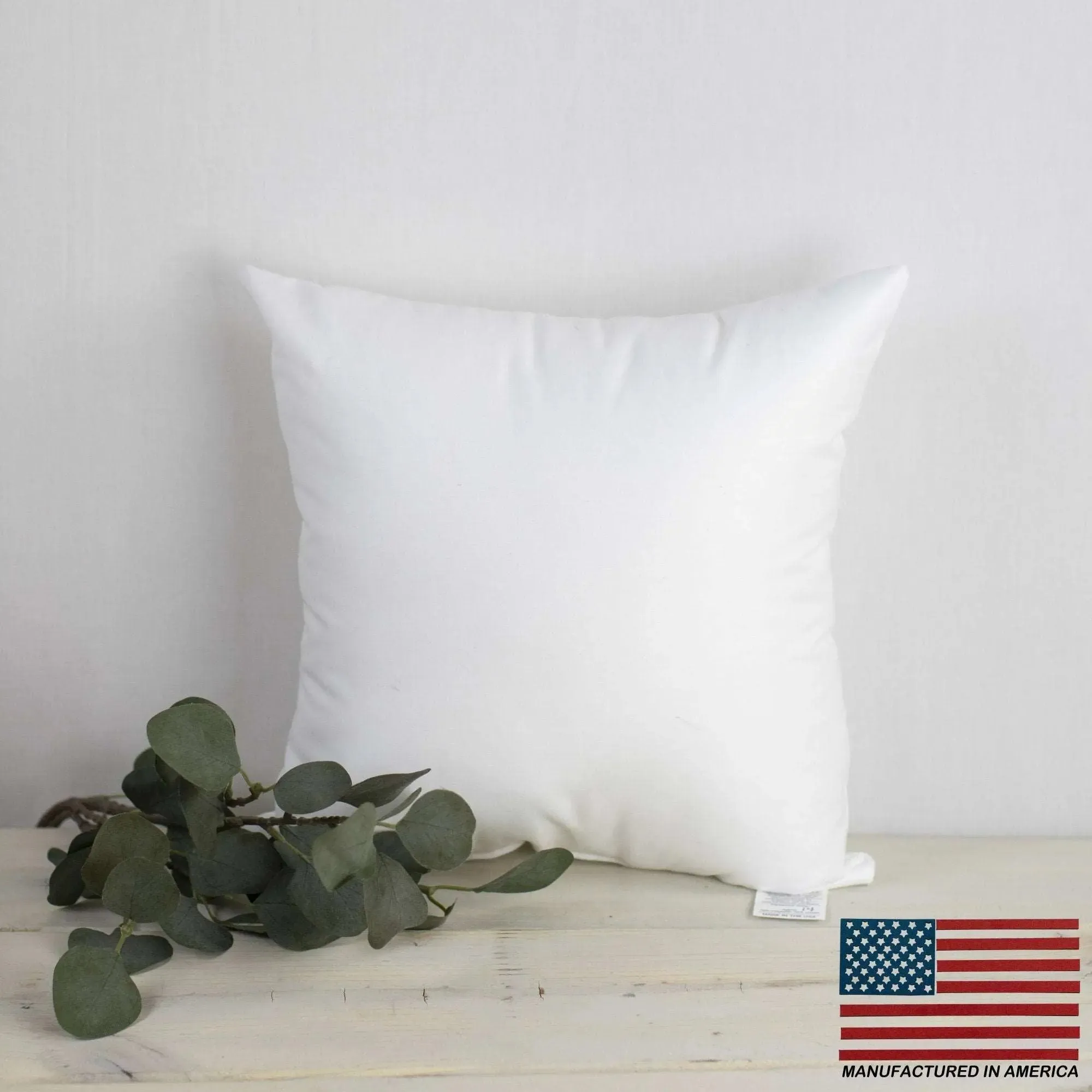 15x15 | Square Angel Hair Insert | Indoor Outdoor Down Alternative Hypoallergenic Pillow Insert | Quality Insert | Premium Insert