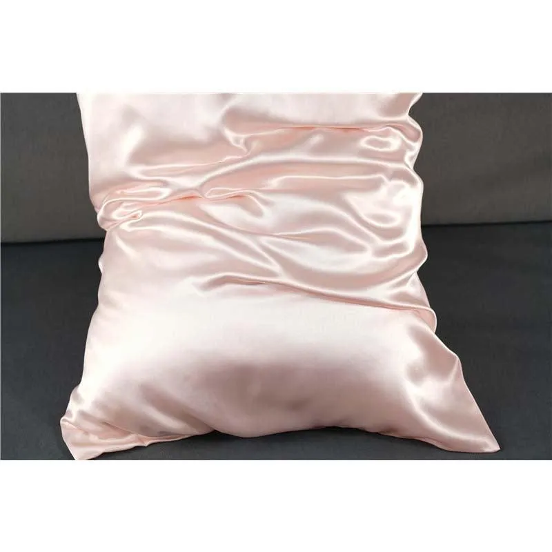 19 Momme silk pillowcase - Envelope - Queen - Pink