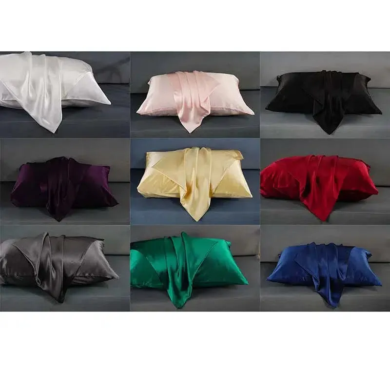 22 Momme Silk Pillowcase - Hidden zip - Standard size - custom and wholesale