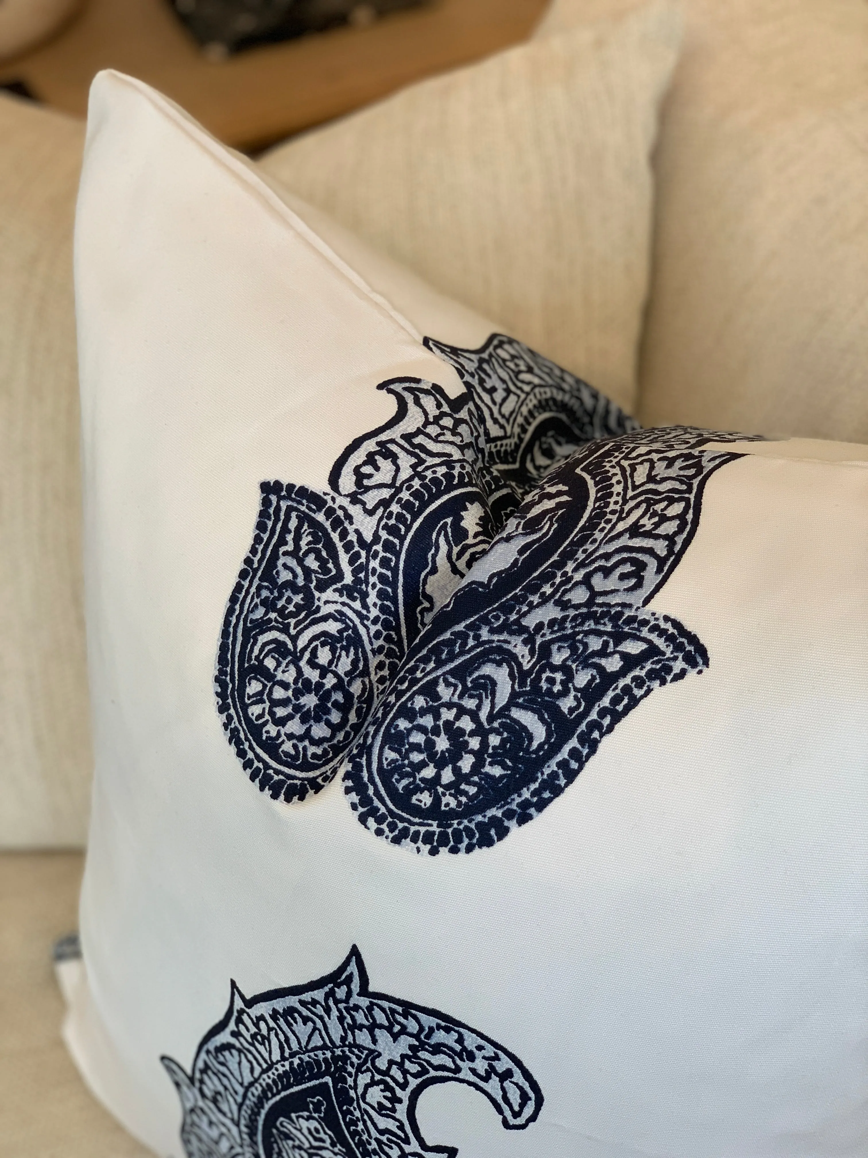 31 Westgate Custom Paisley Pillow