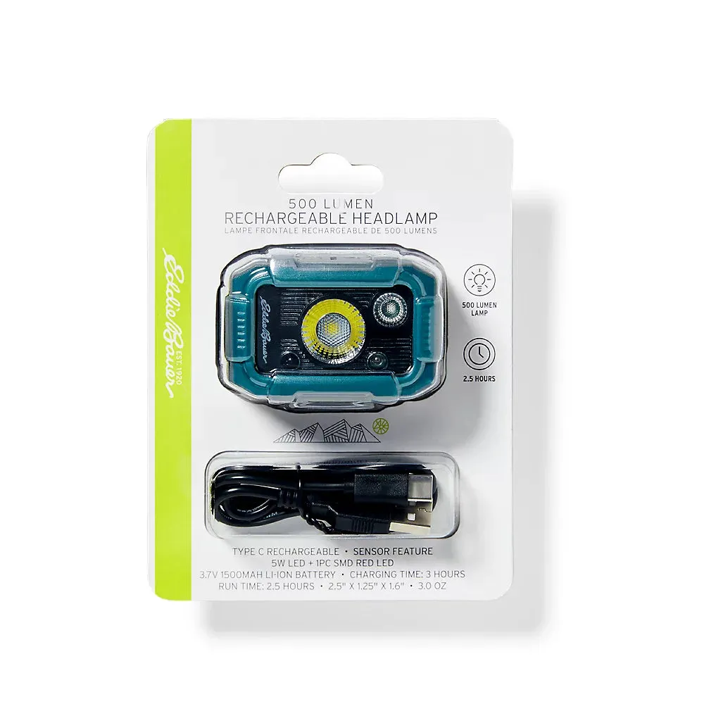 500 Lumen Rechargeable Headlamp