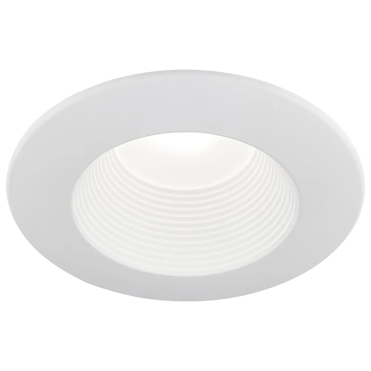 6 inch Deep Baffle LED Recessed Can Light, 9 Watts, 800 Lumens, Selectable 2700K to 5000K