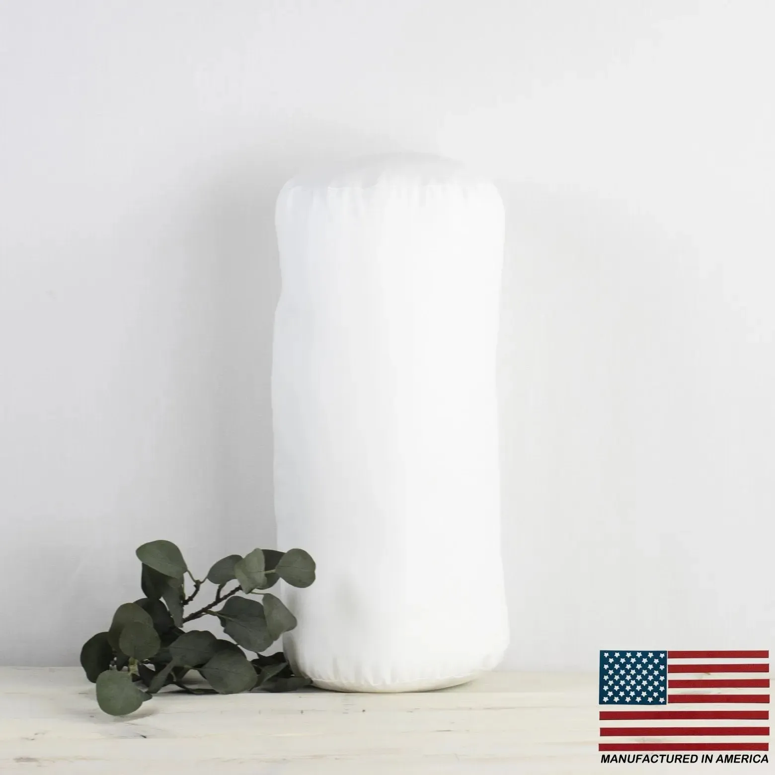 7x44 | Bolster Angel Hair Insert | Indoor Outdoor Down Alternative Hypoallergenic Pillow Insert | Quality Insert | Premium Insert