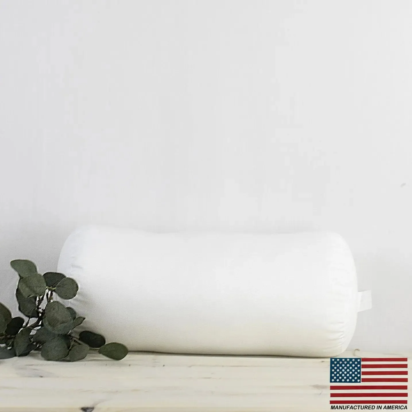 7x44 | Bolster Angel Hair Insert | Indoor Outdoor Down Alternative Hypoallergenic Pillow Insert | Quality Insert | Premium Insert