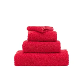 Abyss Super Pile Euro Guest Towel 17X24 Carmin 564