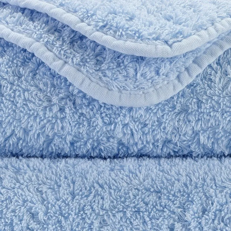 Abyss Super Pile Euro Guest Towel 17X24 Powder Blue 330