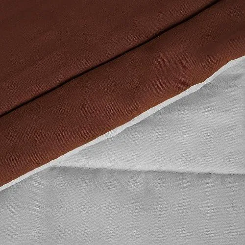 AC Comforter for Double Bed, Chocolate Brown & Cloud Grey