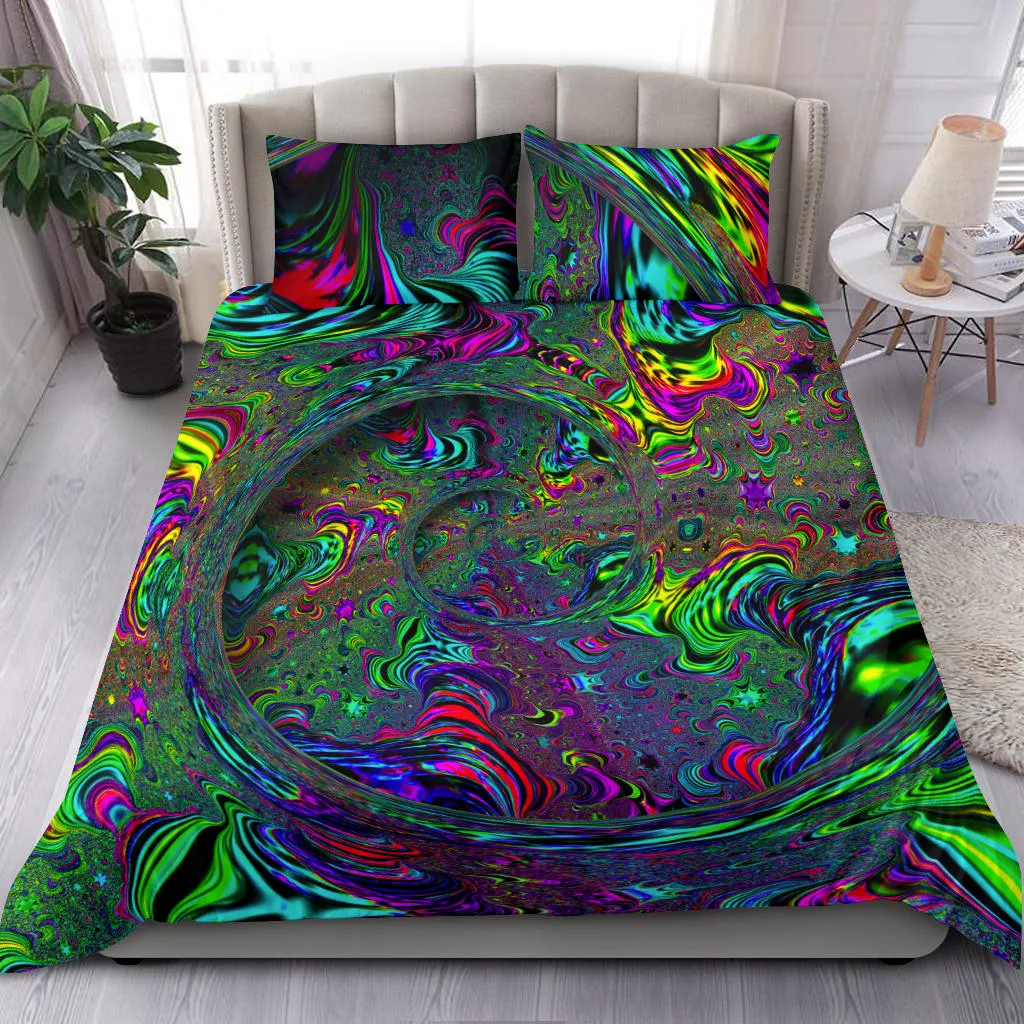 ACID FIBONACCI SPIRAL | BEDDING SET | IMRAN