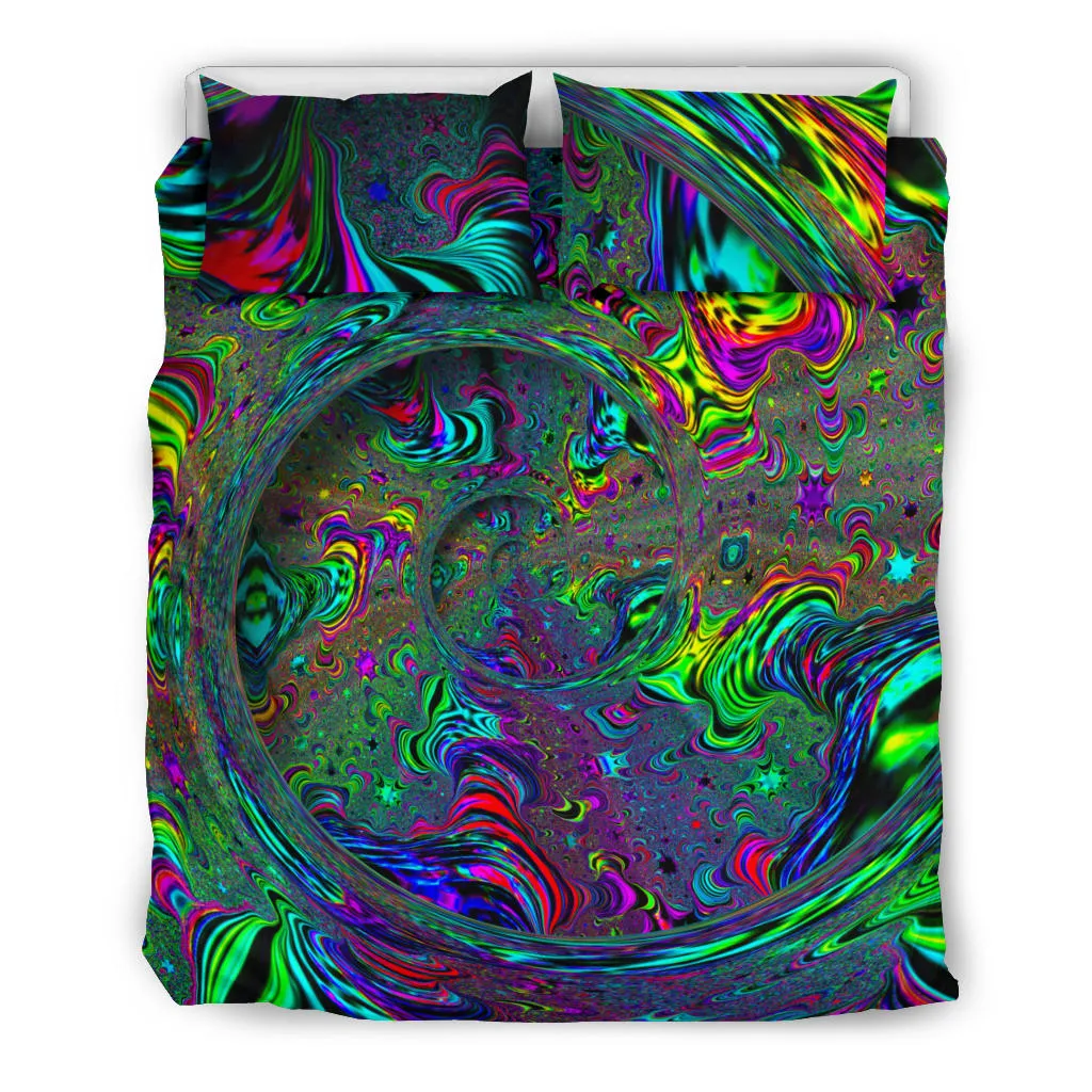 ACID FIBONACCI SPIRAL | BEDDING SET | IMRAN