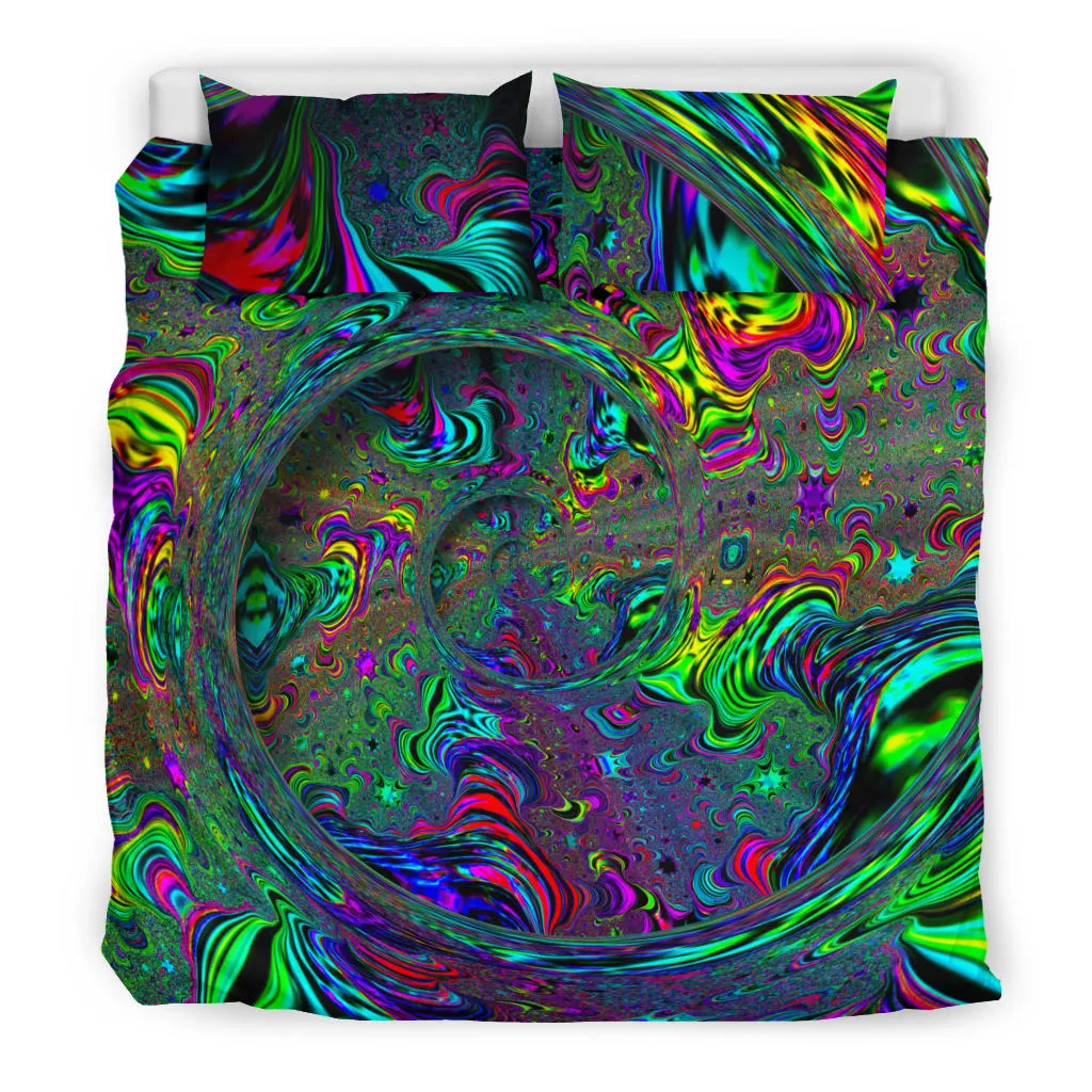 ACID FIBONACCI SPIRAL | BEDDING SET | IMRAN