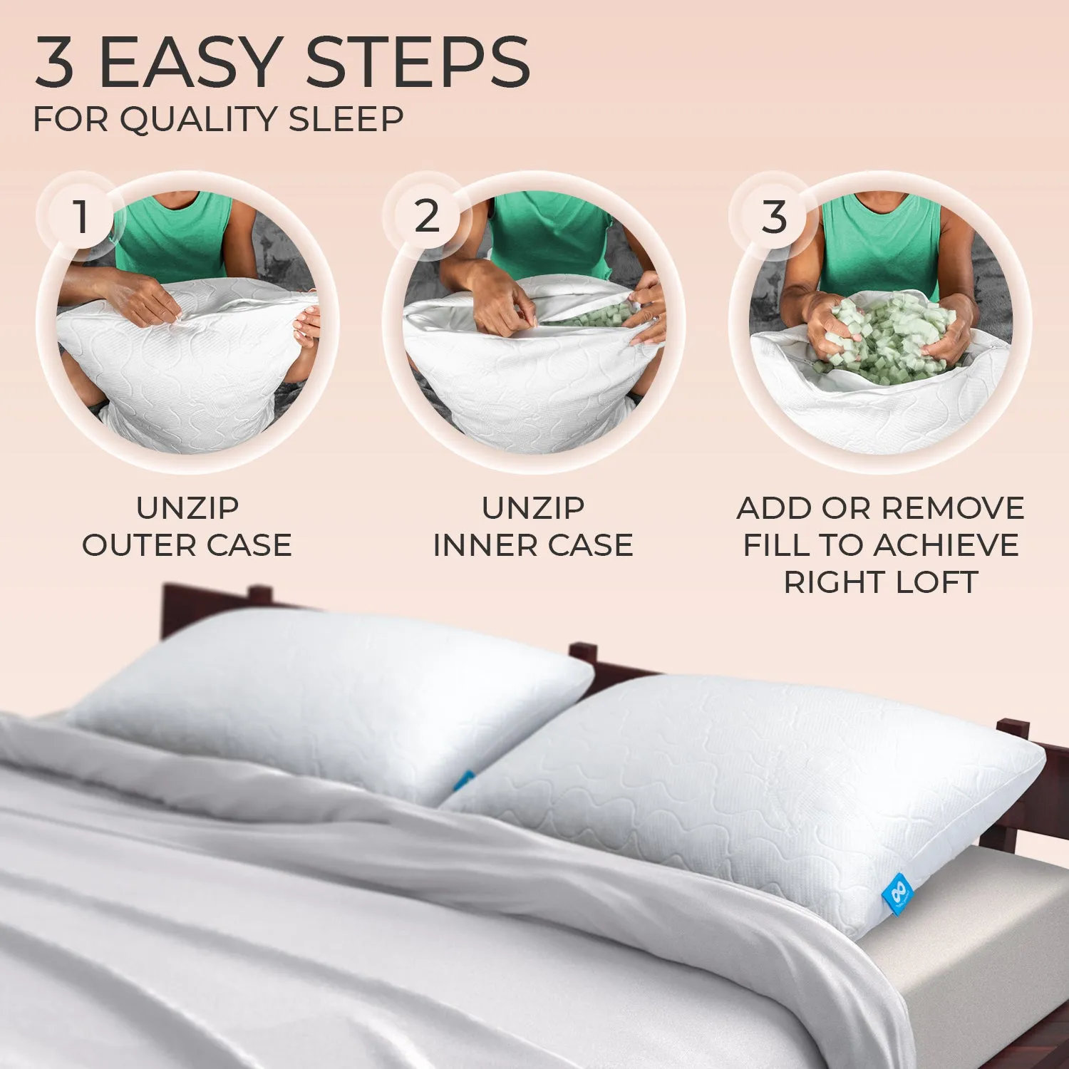 Adjustable Loft Pillow