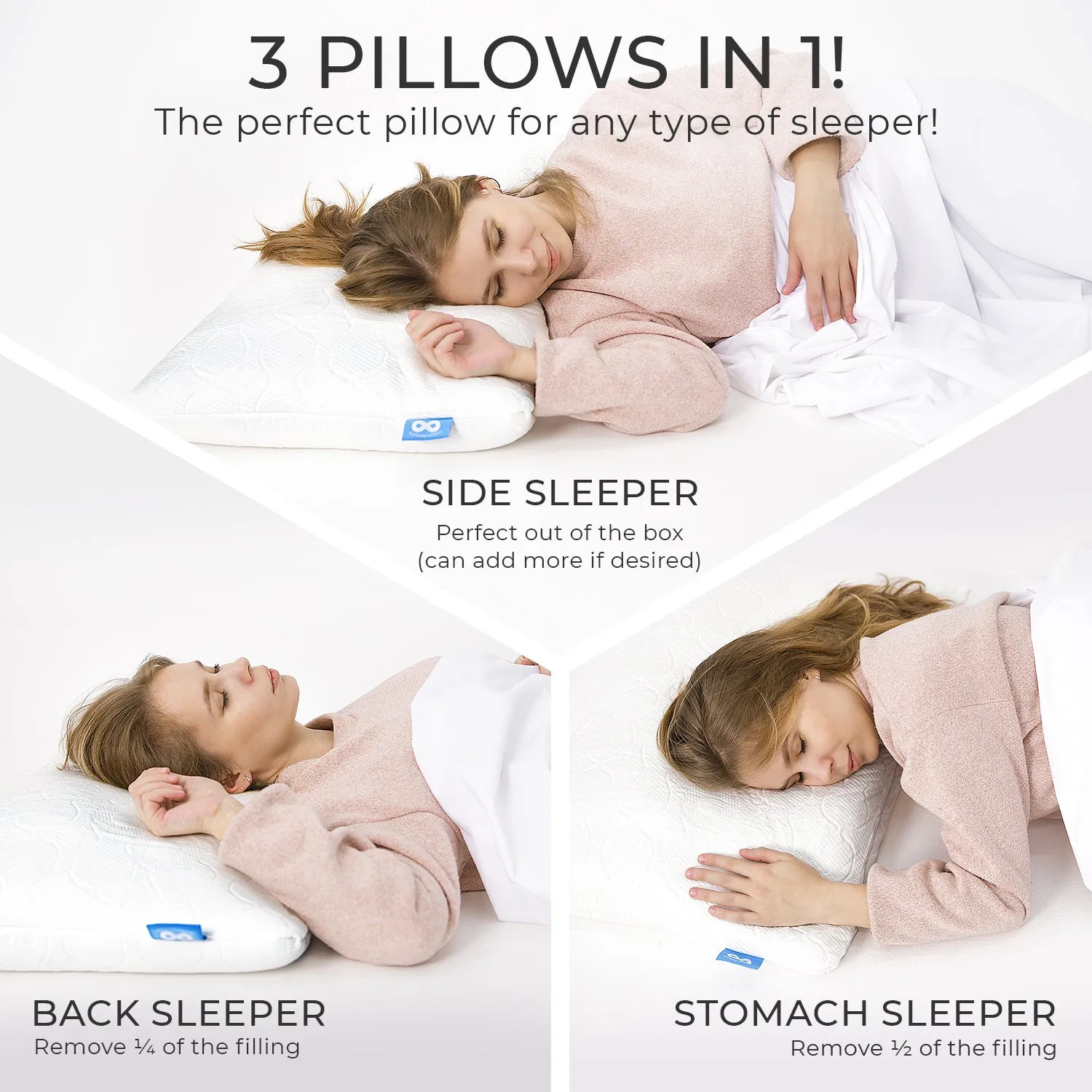 Adjustable Loft Pillow