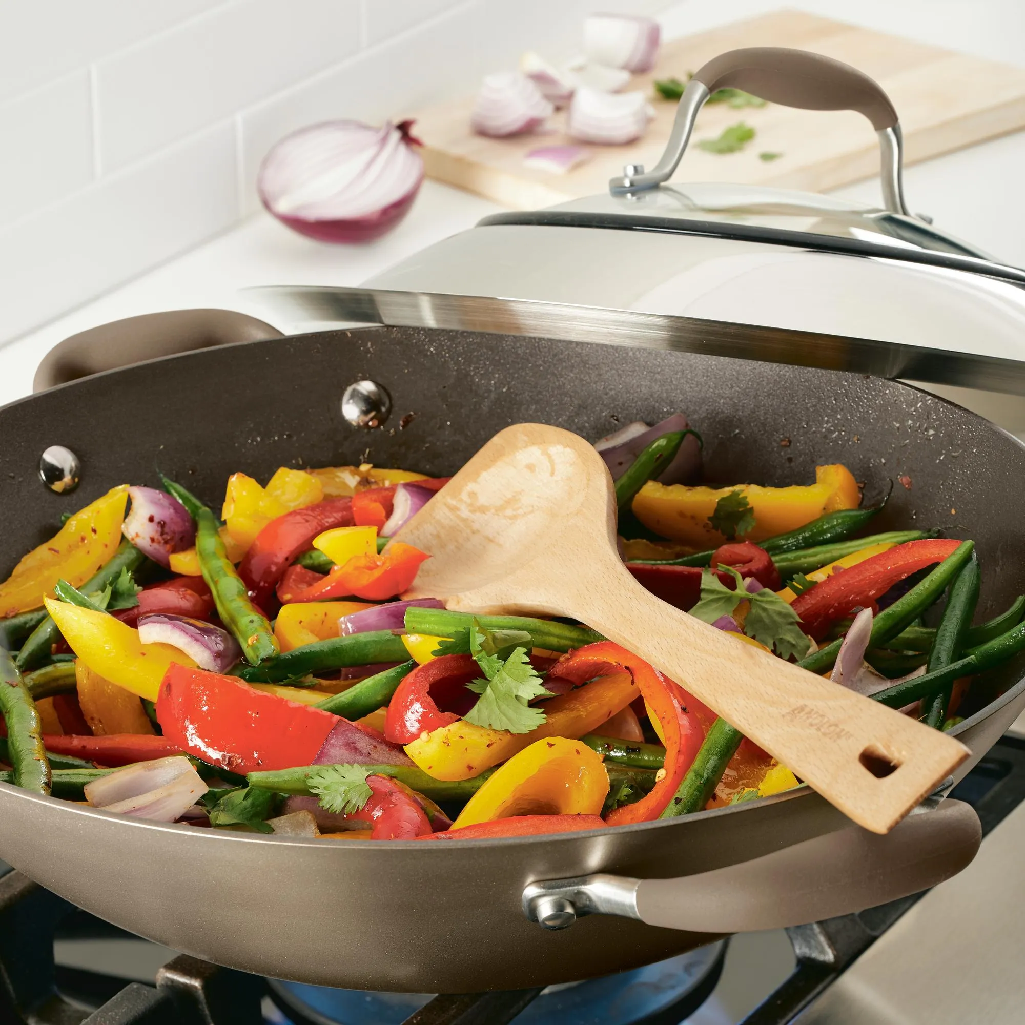 Advanced Home 14-Inch Wok with Side Handles