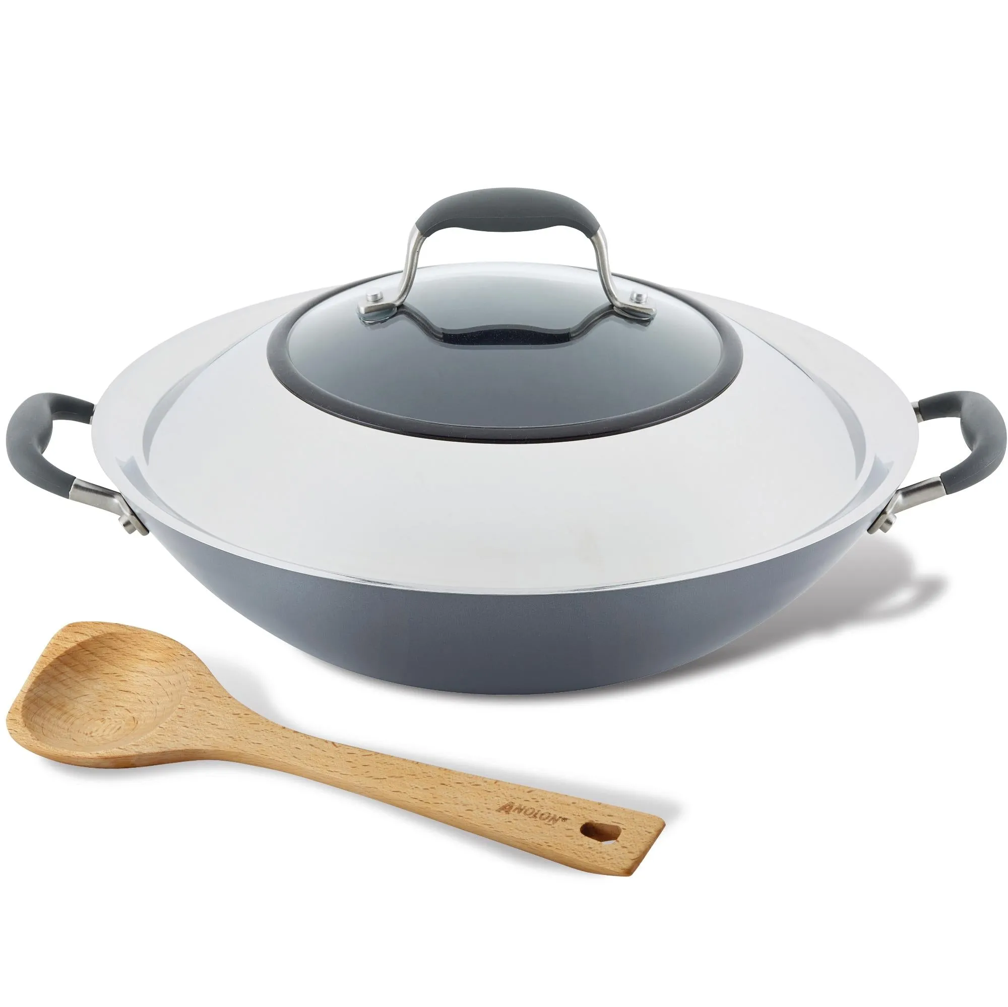 Advanced Home 14-Inch Wok with Side Handles