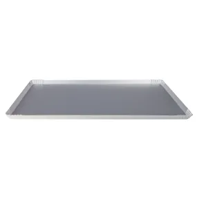 Agnelli Aluminum Flat Tray, 14.7 x 9.6-Inches