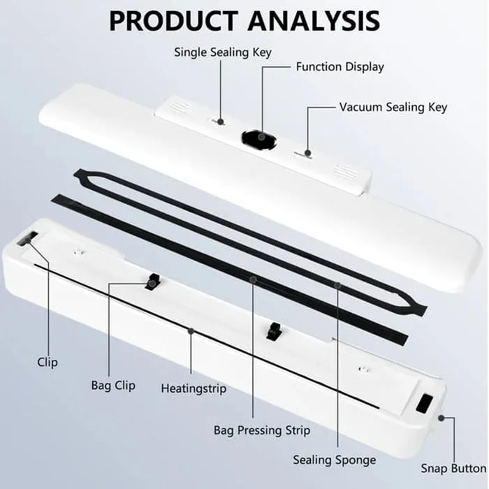 Air Tightening Automatic Food Vacuum Sealer Machine