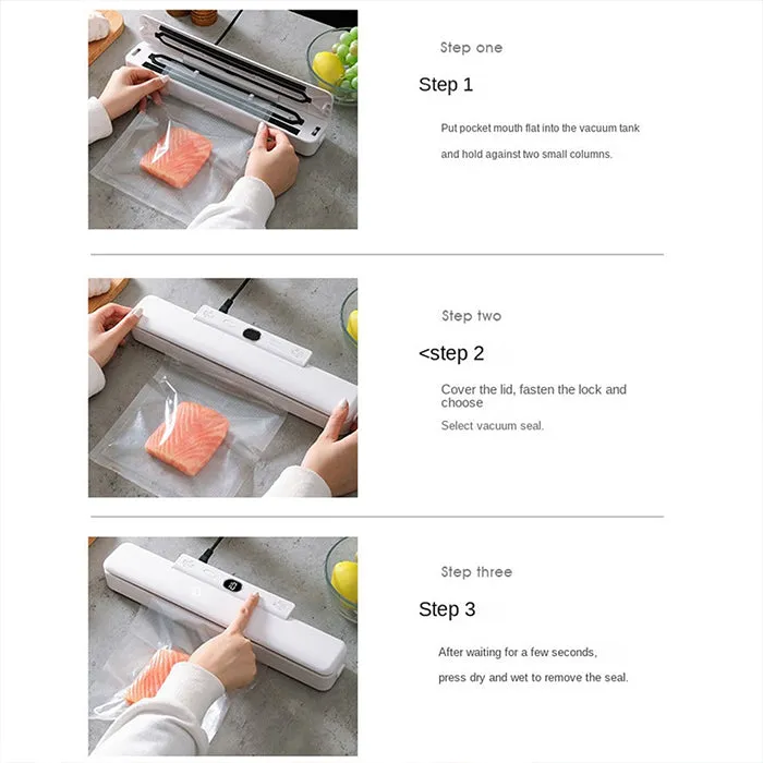 Air Tightening Automatic Food Vacuum Sealer Machine