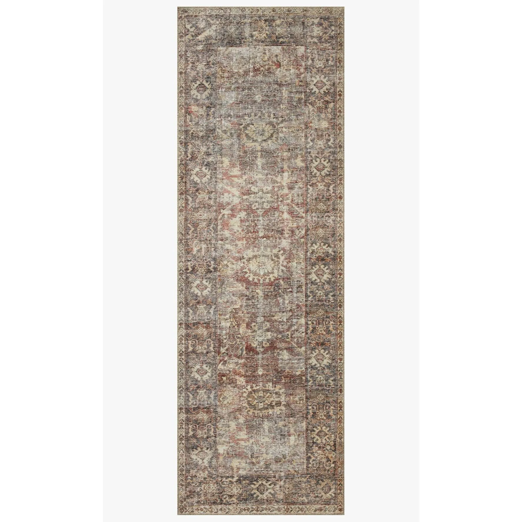 Amber Lewis Georgie Bordeaux /Antique Rug