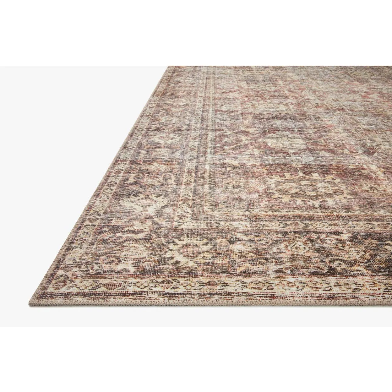 Amber Lewis Georgie Bordeaux /Antique Rug