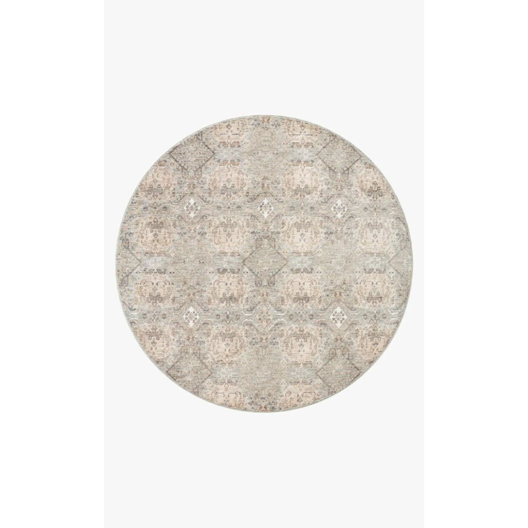 Amber Lewis Zuma Silver/Multi Rug