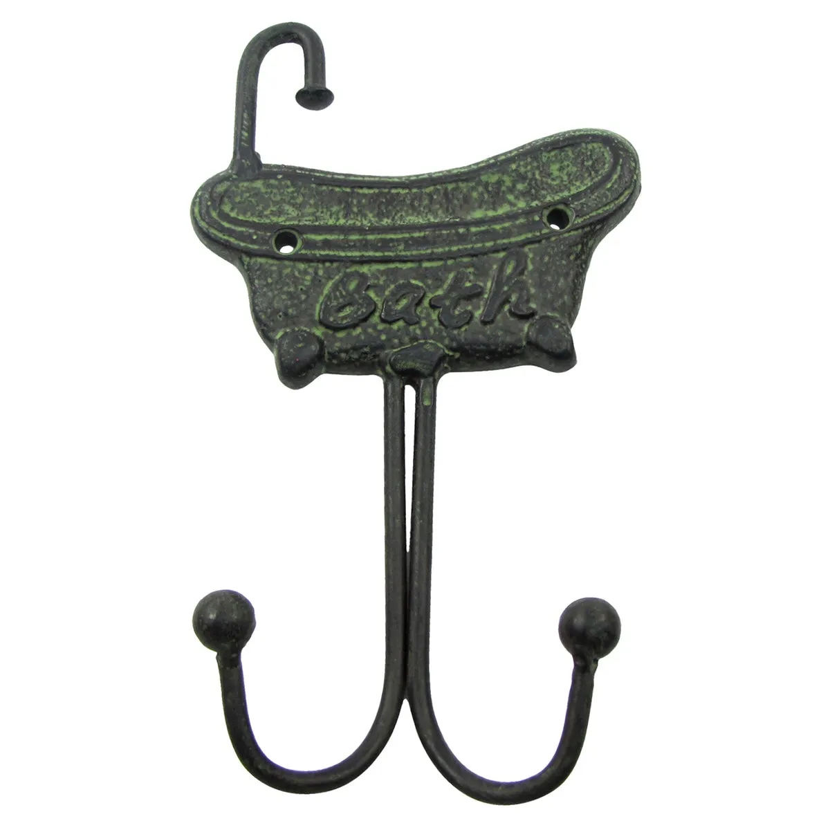 Antique Style Metal Wall Mount Bath Tub Hook