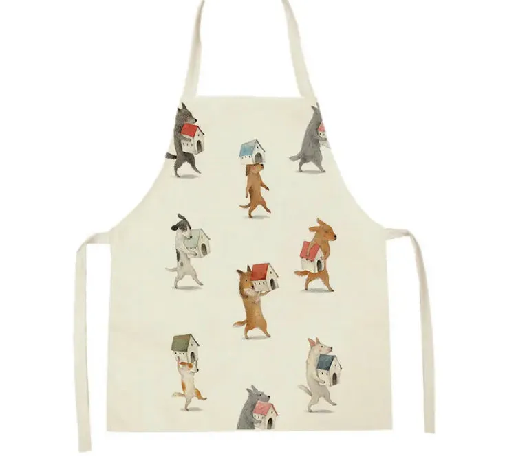 Aprons Uniform Dog Themed Groomers Home Professionals many fantastic designs