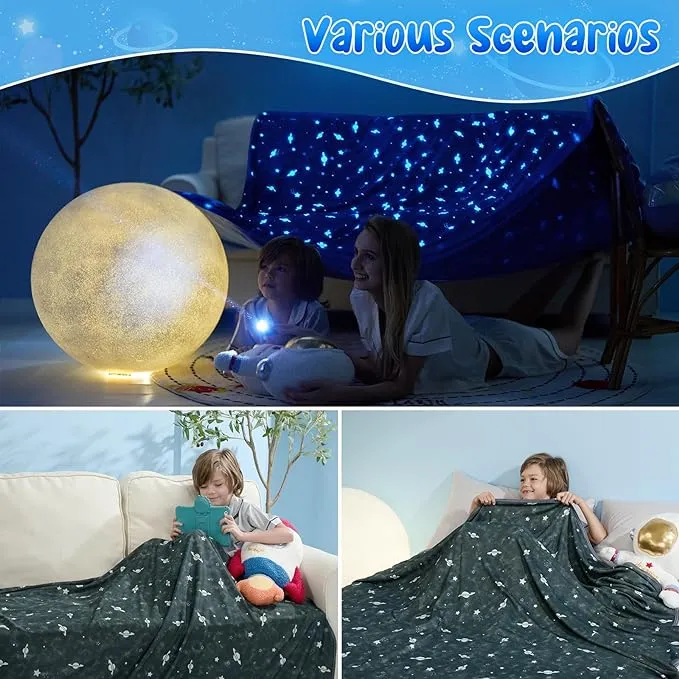 Arc-chill Extreme Q Max 0.5 Cooling Blanket Glow in Dark Summer Blanket for Kids