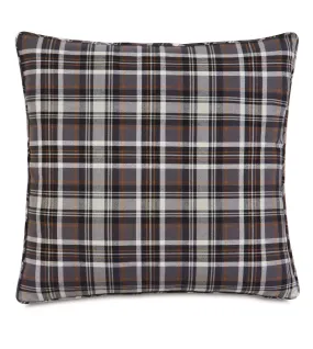 Austin Rustic Plaid Euro Sham 27x27