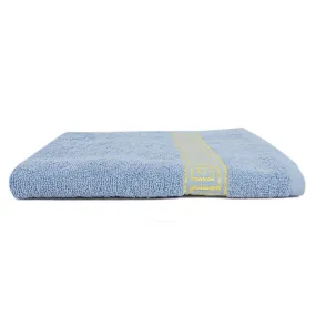 Bath Towel Greek Border - Grey