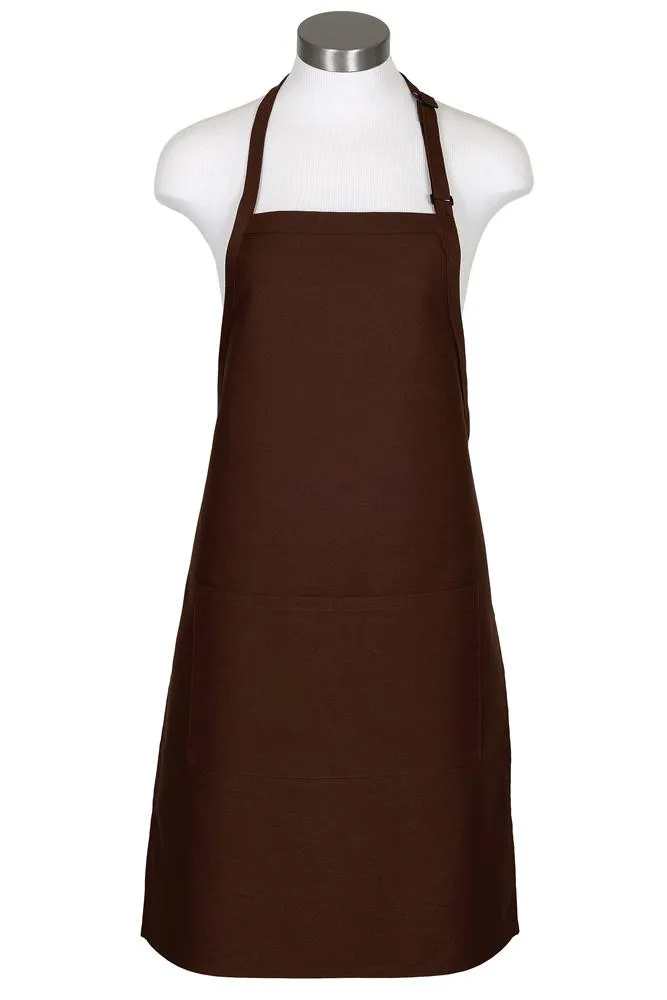 Bib Adjustable Apron (2 Pockets)