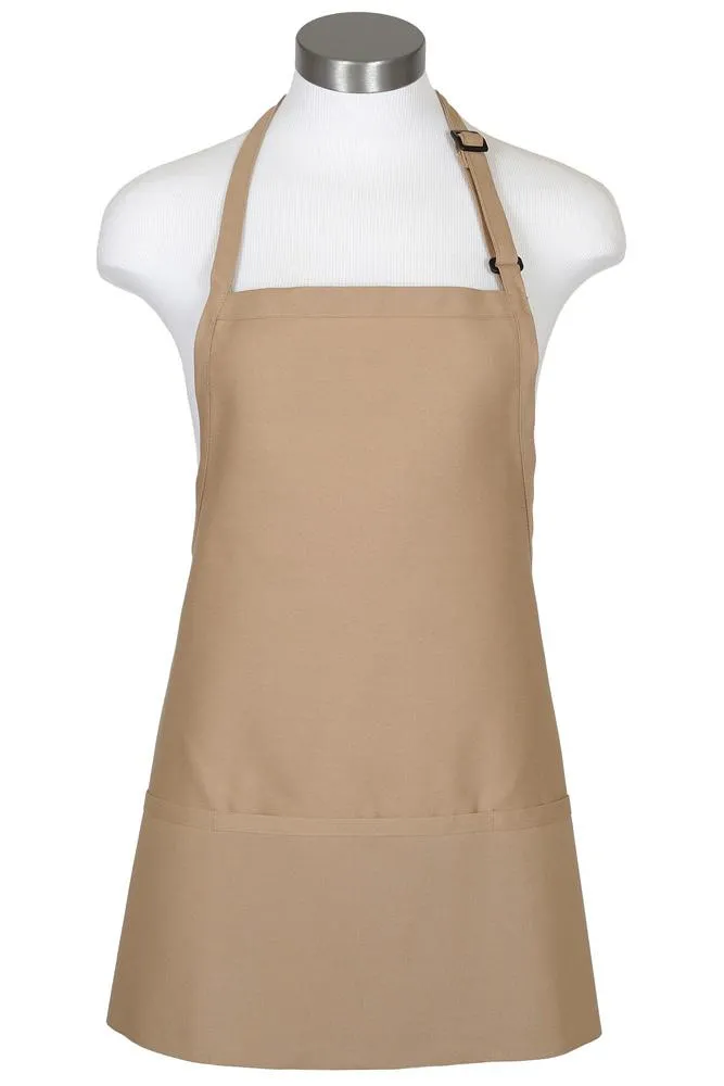 Bib Adjustable Apron (3 Pockets)