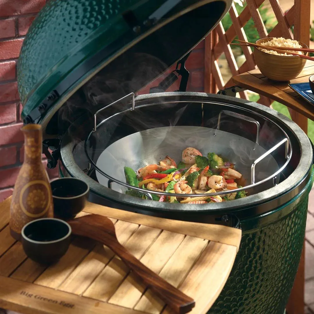 Big Green Egg Carbon Steel Wok 120779