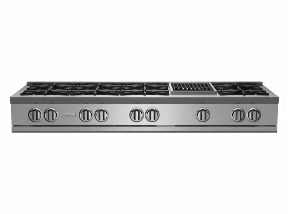 Bluestar RGTNB608CBV2 60" Rnb Rangetop With 12" Charbroiler