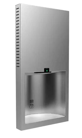 Bobrick B-3725 | ADA Recessed Hand Dryer, 115V, Stainless Steel