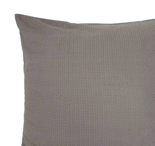 Boyd European Pillowcase Charcoal