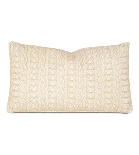 Bramble Crochet Lace Lumbar Pillow Cover 13x22