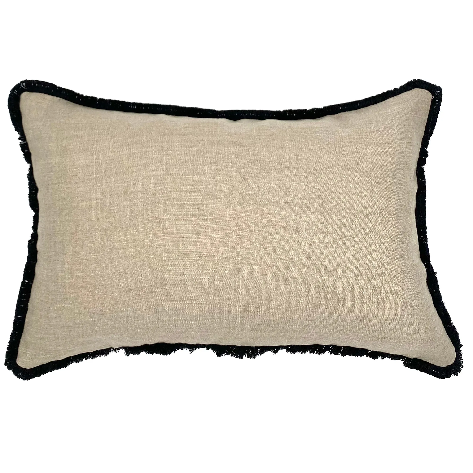 Breeze Linen Contemporary Lumbar Pillow Cover 13x20