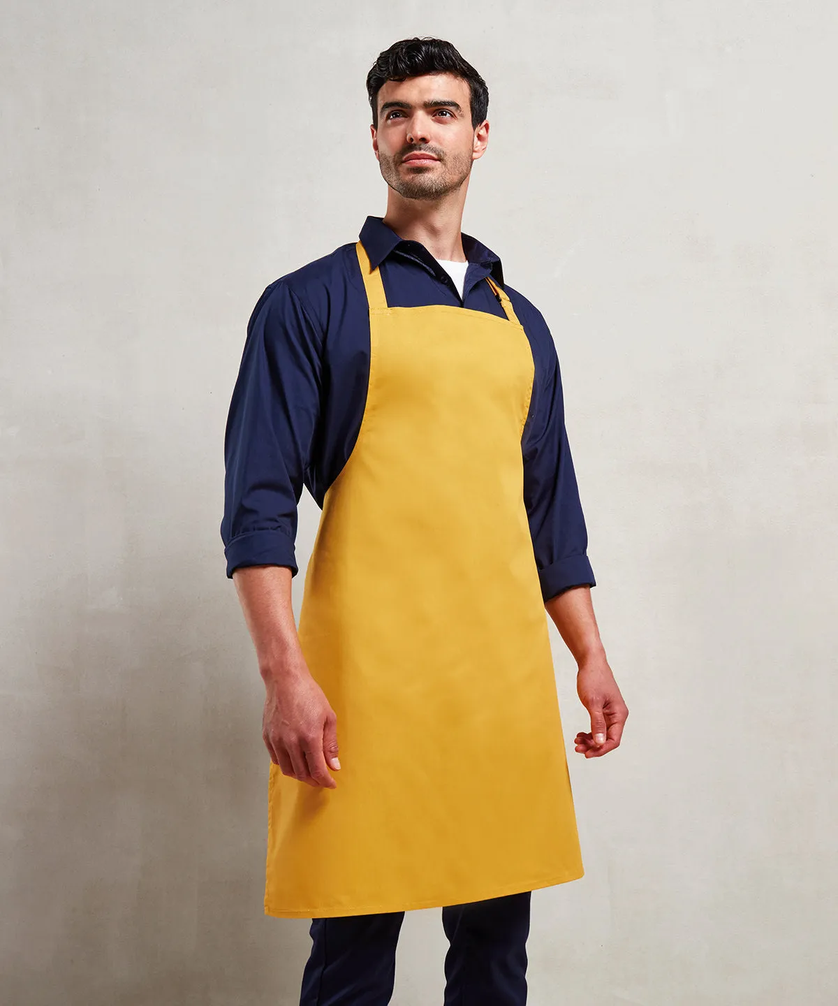 Brown - Colours bib apron