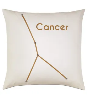 Cancer Constellation Throw Pillow Cover 20x20