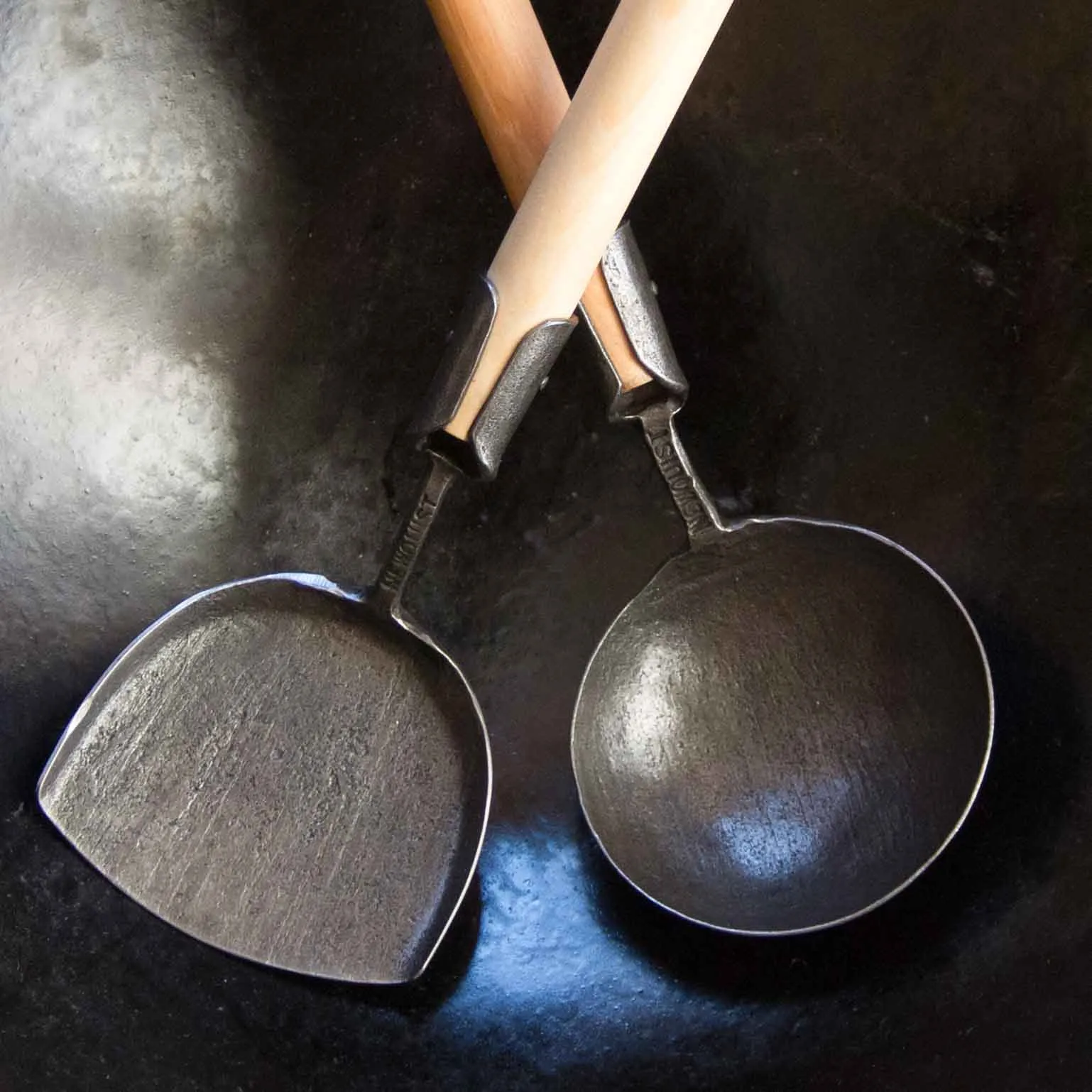 Carbon Steel Wok Ladle