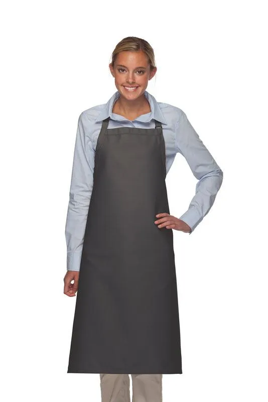 Charcoal Deluxe XL Butcher Adjustable Apron (No Pockets)