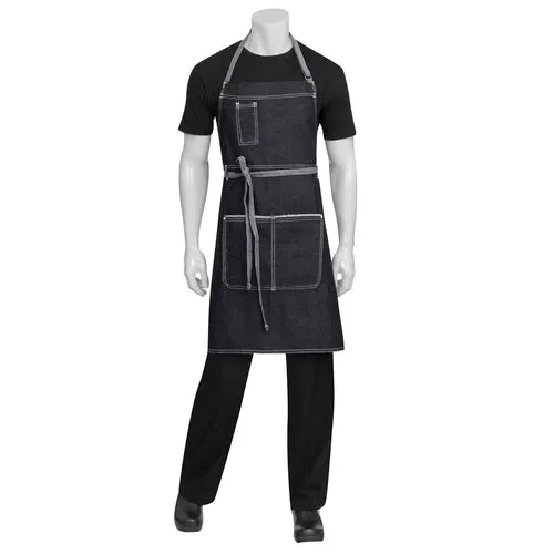 Chef Works AB041BLK0 Bib Apron