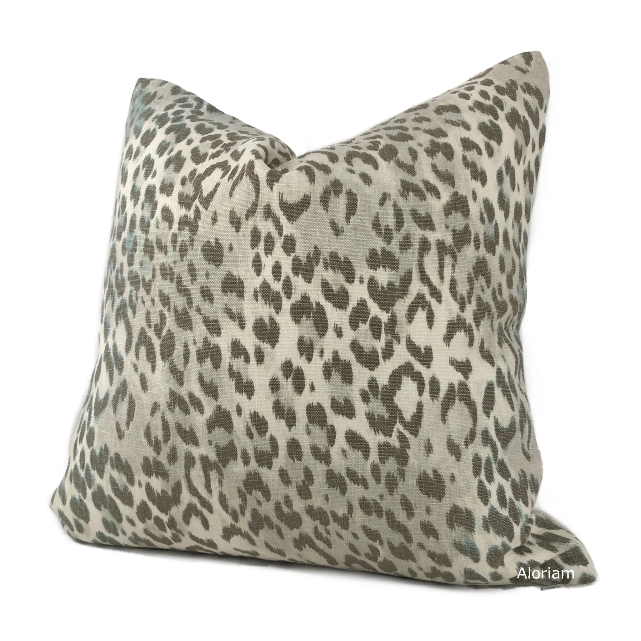 (CLEARANCE) Kravet Bosana Watcheye Leopard Animal Print Pillow Cover