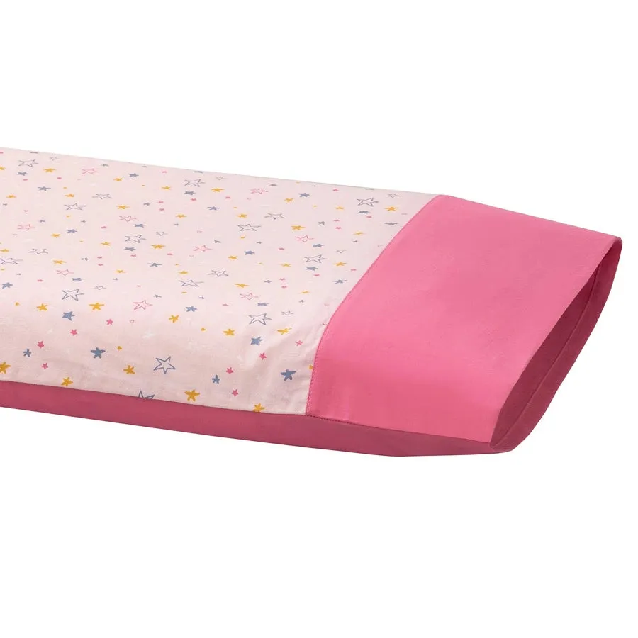 Clevamama ClevaFoam Baby Pillow Case (Pink)