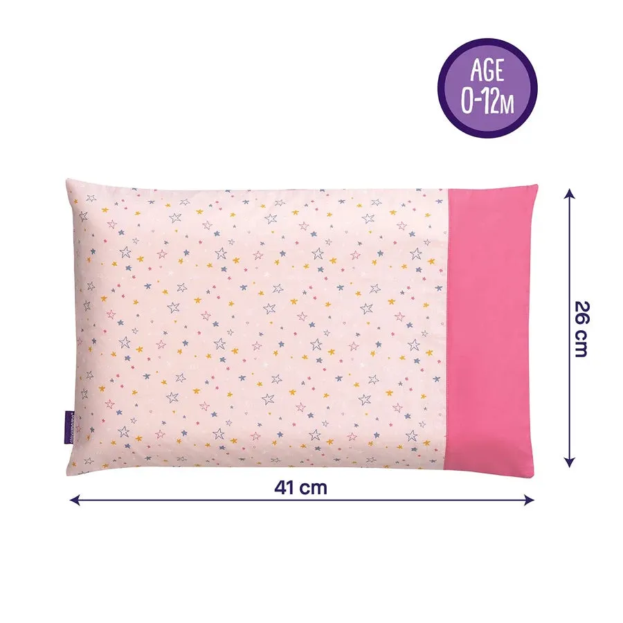 Clevamama ClevaFoam Baby Pillow Case (Pink)