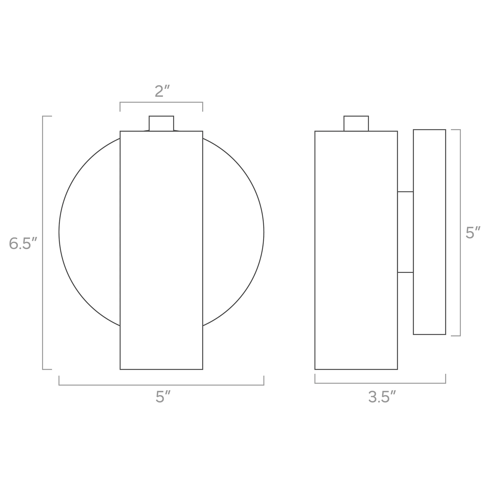 Color Display Sconce